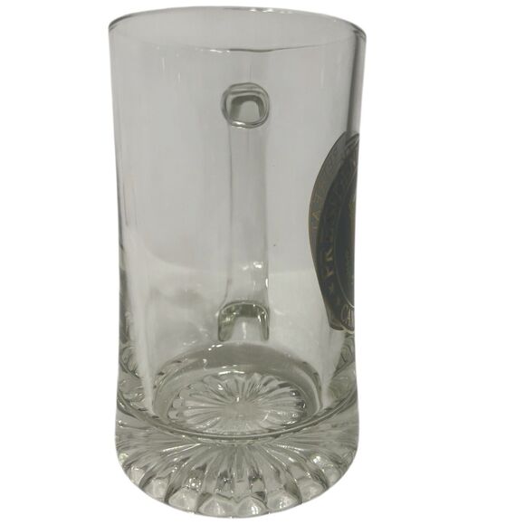 Camp David 15oz Glass Mug Navy Gold Seal Presidential Barware USA Vintage - Picture 3 of 11